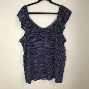 REITMANS ruffle off the shoulder top